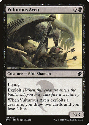 Vulturous Aven [Dragons of Tarkir] 