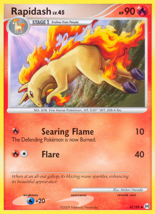 Rapidash (47/99) [Platinum: Arceus] 