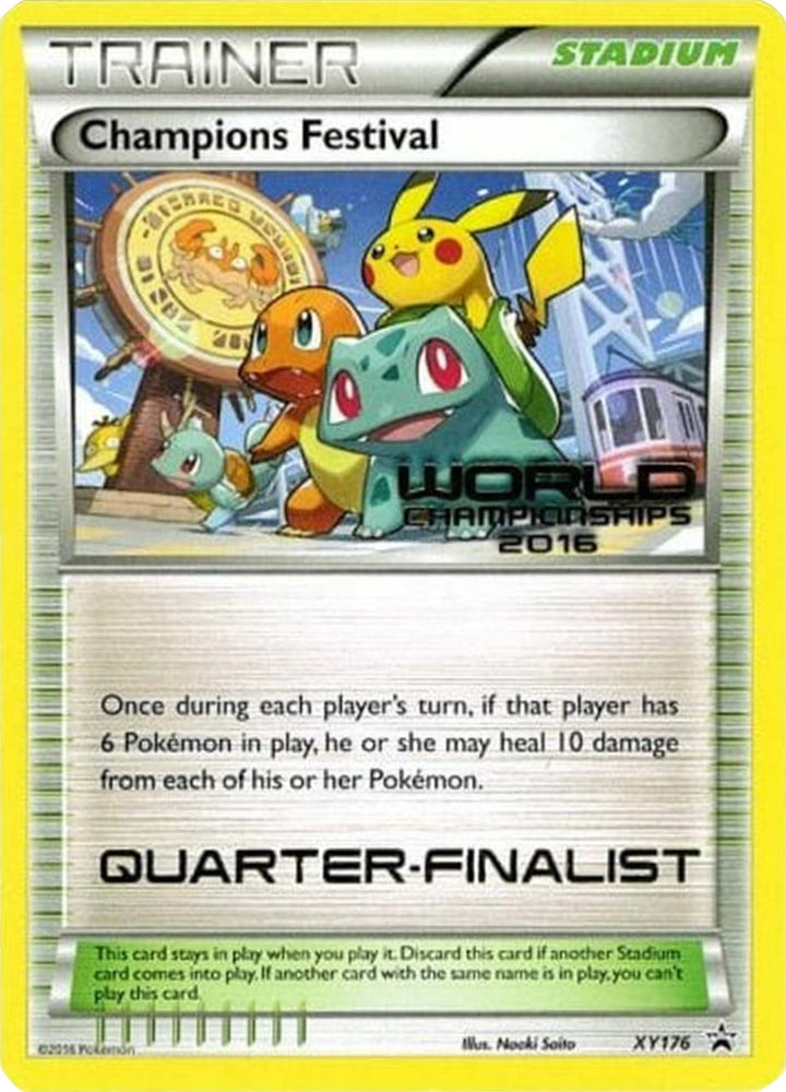 Champions Festival (XY176) (2016 Quarter Finalist) [XY: Black Star Promos] 