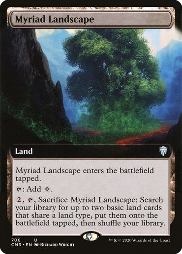 Myriad Landscape (Extended Art) [Commander Legends] 