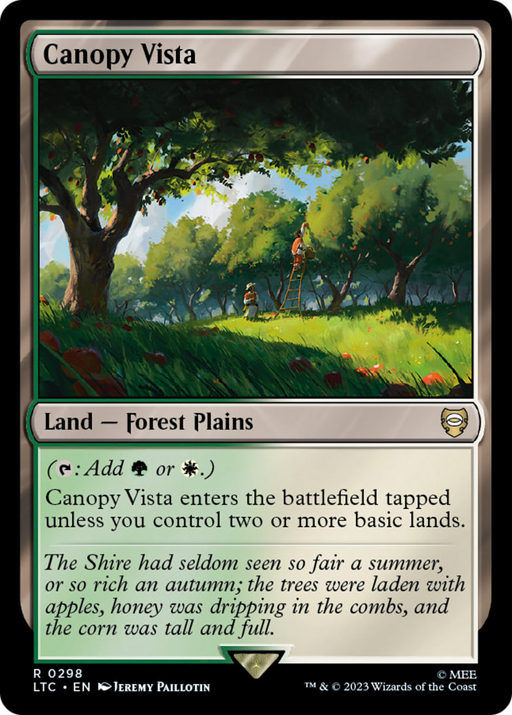 Canopy Vista [The Lord of the Rings: Tales of Middle-Earth Commander] 