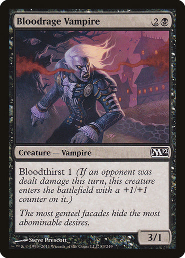 Bloodrage Vampire [Magic 2012] 