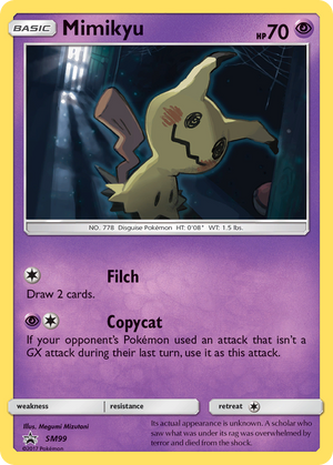 Mimikyu (SM99) [Sun &amp; Moon: Black Star Promos] 