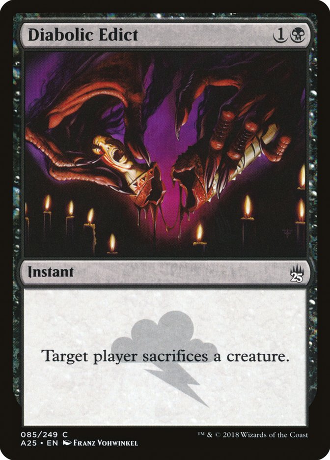 Diabolic Edict [Masters 25] 