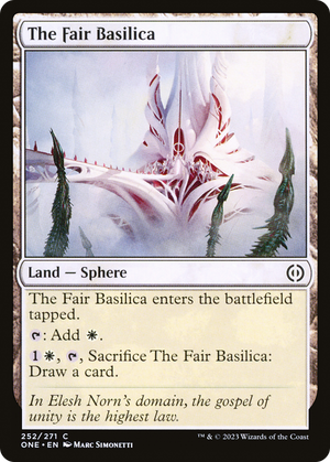 The Fair Basilica [Phyrexia: All Will Be One] 
