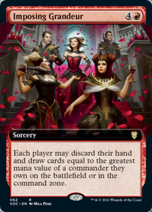 Imposing Grandeur (Extended Art) [Innistrad: Crimson Vow Commander] 