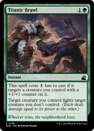 Titanic Brawl [Ravnica Remastered] 