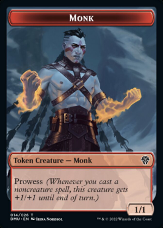 Monk Token [Dominaria United Tokens] 