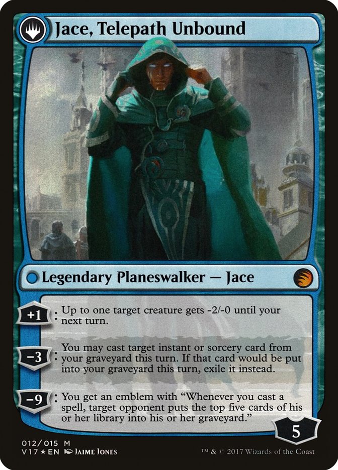 Jace, Vryn's Prodigy // Jace, Telepath Unbound [From the Vault: Transform] 