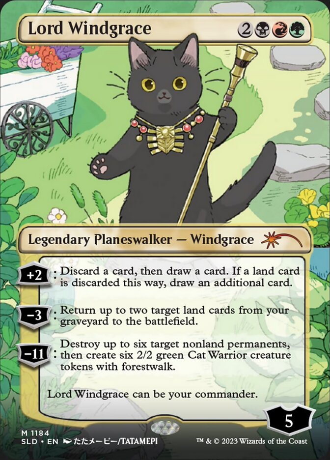 Lord Windgrace (Borderless) [Secret Lair Drop Series] 