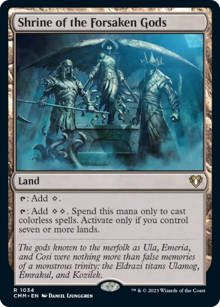 Shrine of the Forsaken Gods [Commander Masters] 