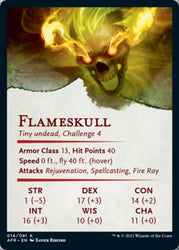 Flameskull Art Card [Dungeons &amp; Dragons: Adventures in the Forgotten Realms Art Series] 