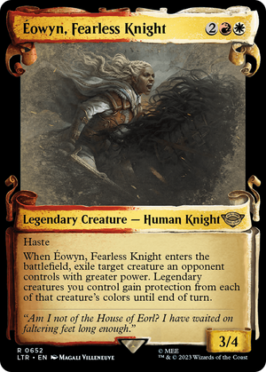 Éowyn, Fearless Knight [The Lord of the Rings: Tales of Middle-Earth Showcase Scrolls] 