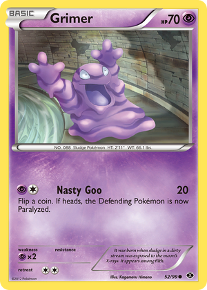 Grimer (52/99) [Black &amp; White: Next Destinies] 