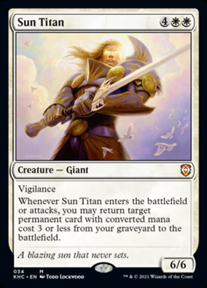 Sun Titan [Kaldheim Commander] 