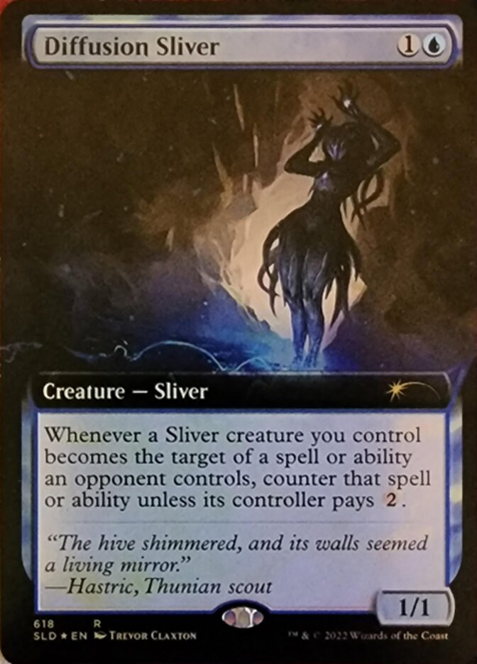 Diffusion Sliver (Extended Art) [Secret Lair Drop Promos] 