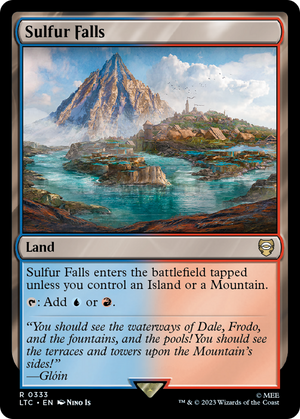 Sulfur Falls [The Lord of the Rings: Tales of Middle-Earth Commander] 