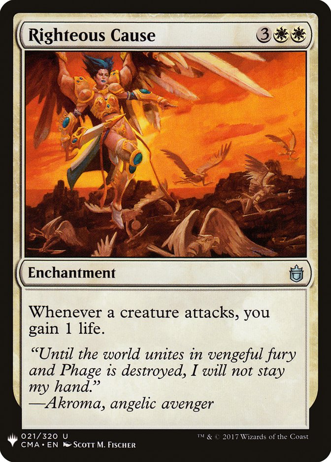 Righteous Cause [Mystery Booster] 