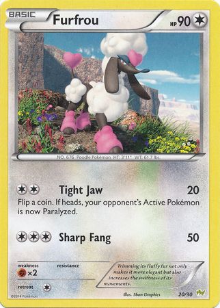 Furfrou (20/30) [XY: Trainer Kit - Noivern] 