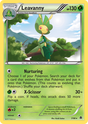 Leavanny (7/98) [Black &amp; White: Emerging Powers] 