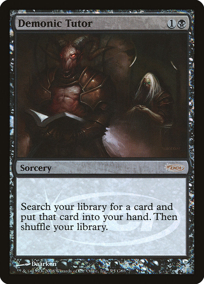 Demonic Tutor [Judge Gift Cards 2008] 