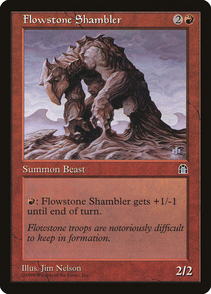 Flowstone Shambler [Stronghold] 