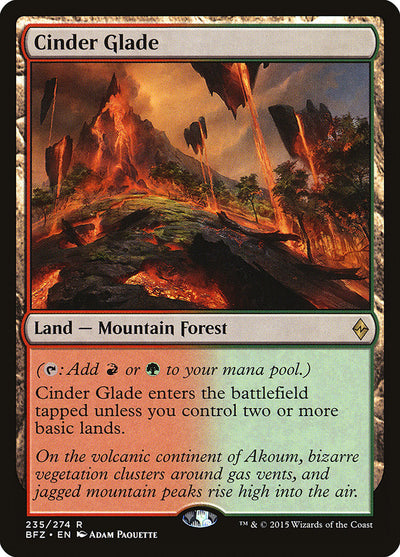 Cinder Glade [Battle for Zendikar] 