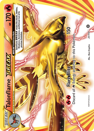 Talonflame BREAK (21/114) [XY: Steam Siege] 