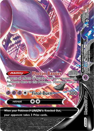 Mewtwo V-Union (SWSH162) [Sword &amp; Shield: Black Star Promos] 