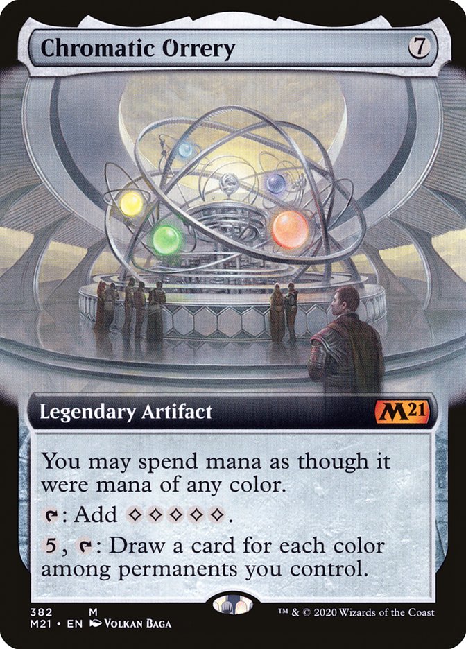 Chromatic Orrery (Extended Art) [Core Set 2021] 