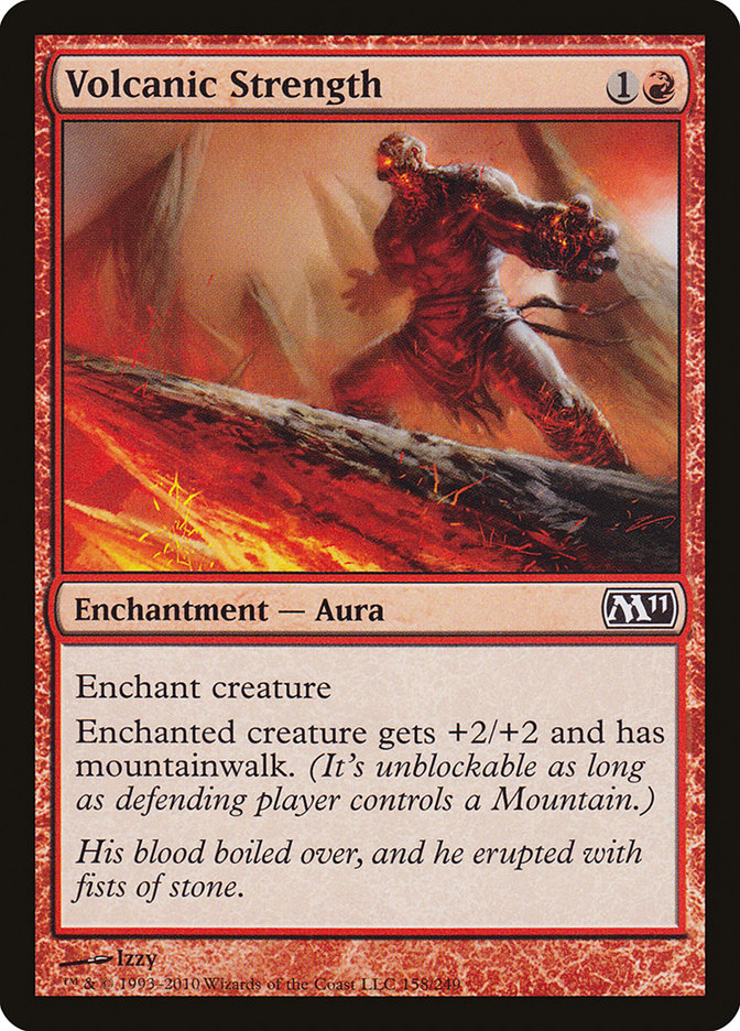 Volcanic Strength [Magic 2011] 
