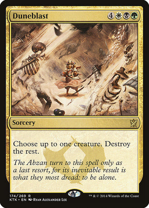 Duneblast [Khans of Tarkir] 