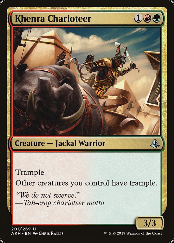 Khenra Charioteer [Amonkhet] 