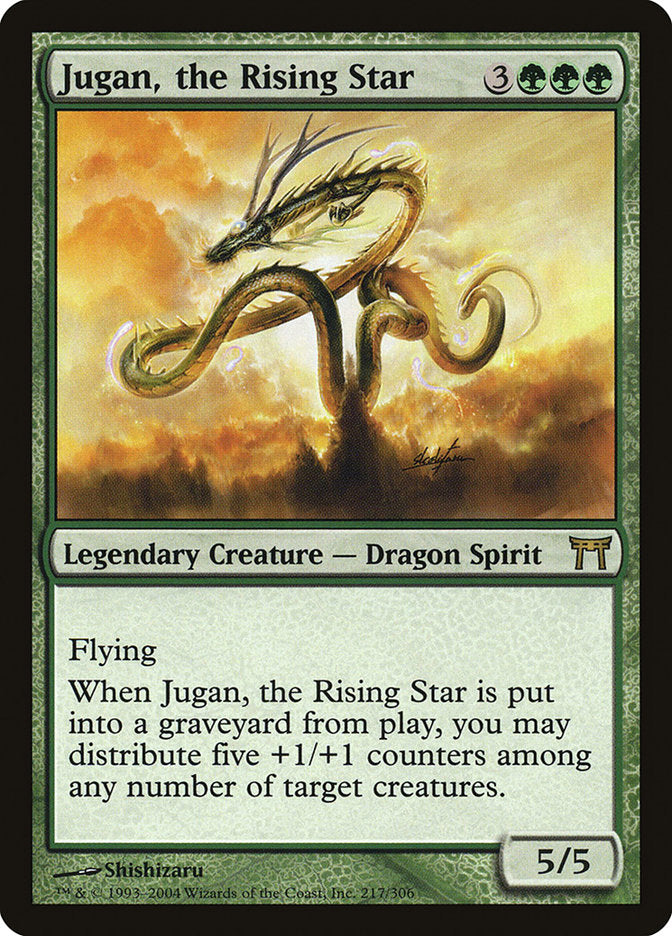 Jugan, the Rising Star [Champions of Kamigawa] 