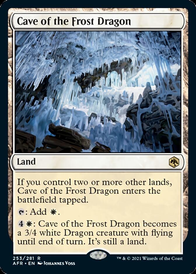 Cave of the Frost Dragon [Dungeons & Dragons: Adventures in the Forgotten Realms] 