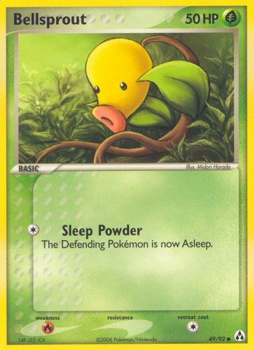 Bellsprout (49/92) [EX: Legend Maker]