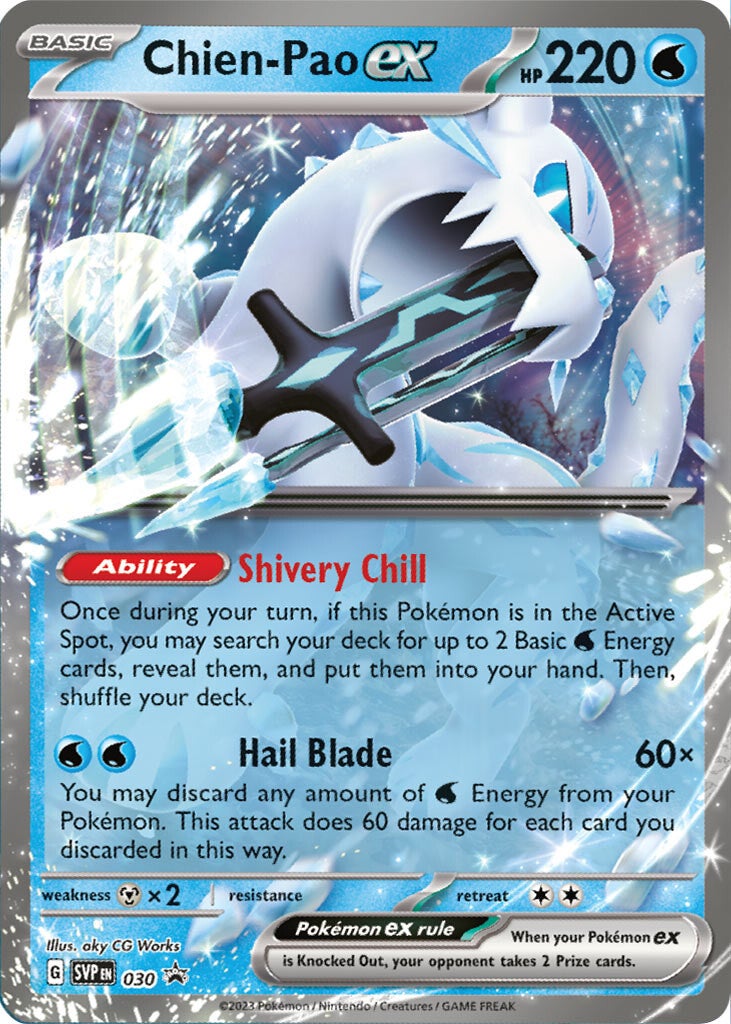 Chien-Pao ex (030) [Scarlet & Violet: Black Star Promos] 