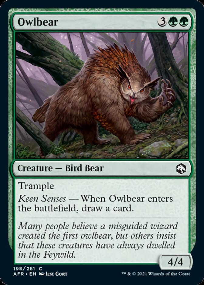 Owlbear [Dungeons &amp; Dragons: Adventures in the Forgotten Realms] 