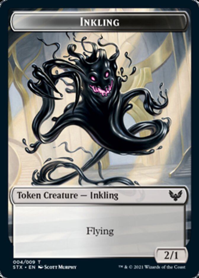 Inkling Token [Strixhaven: School of Mages Tokens] 