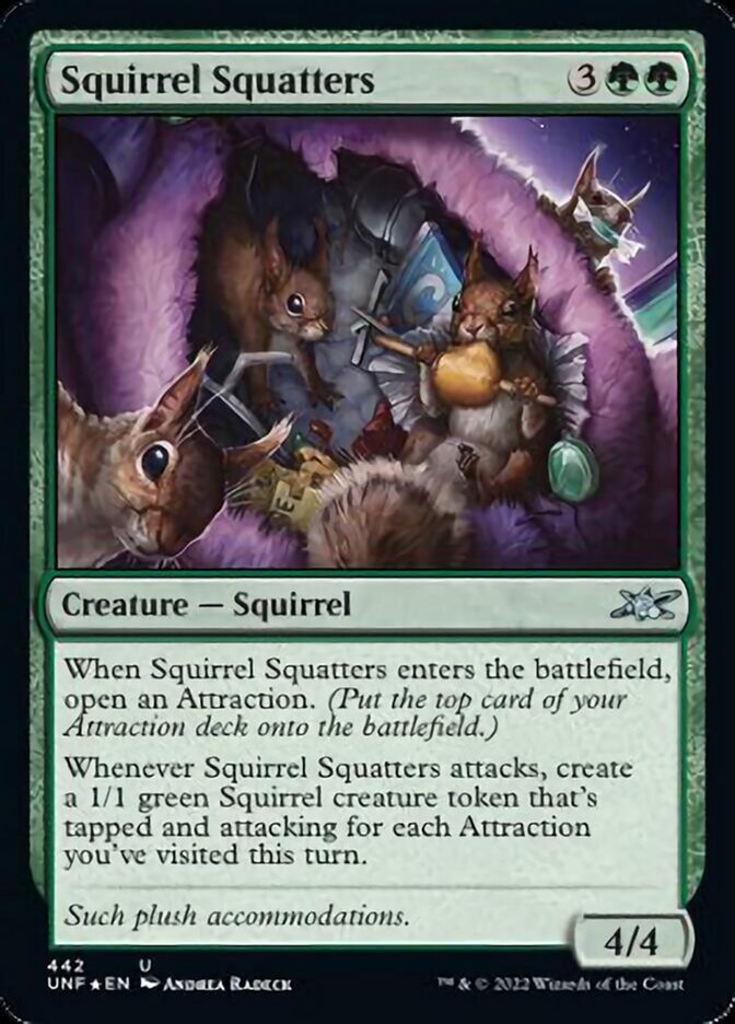 Squirrel Squatters (Galaxy Foil) [Unfinity] 