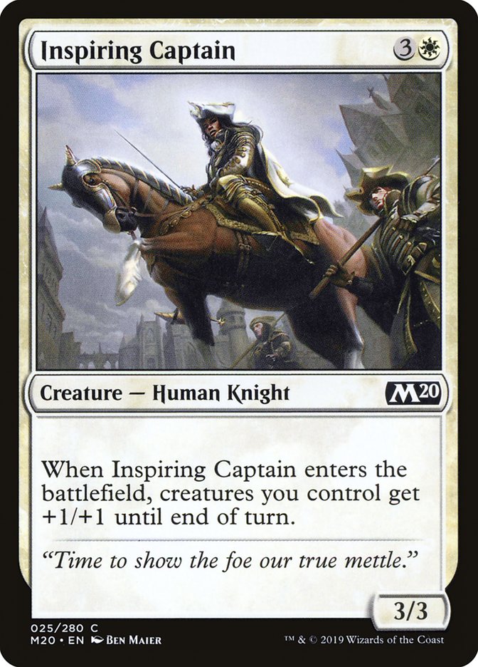 Inspiring Captain [Core Set 2020] 