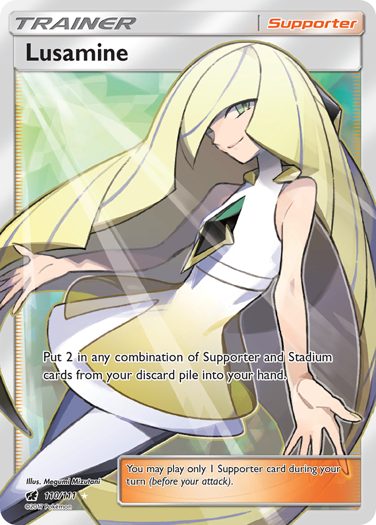 Lusamine (110/111) [Sun & Moon: Crimson Invasion] 