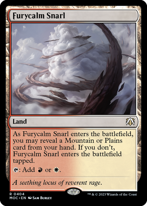Furycalm Snarl [March of the Machine Commander] 