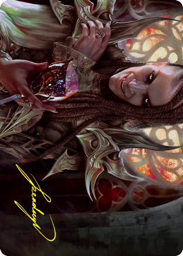 Voldaren Epicure 2 Art Card (Gold-Stamped Signature) [Innistrad: Crimson Vow Art Series] 