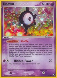 Unown (K) (K/28) [EX: Unseen Forces] 