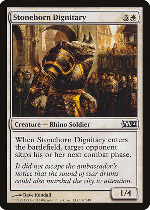 Stonehorn Dignitary [Magic 2012] 