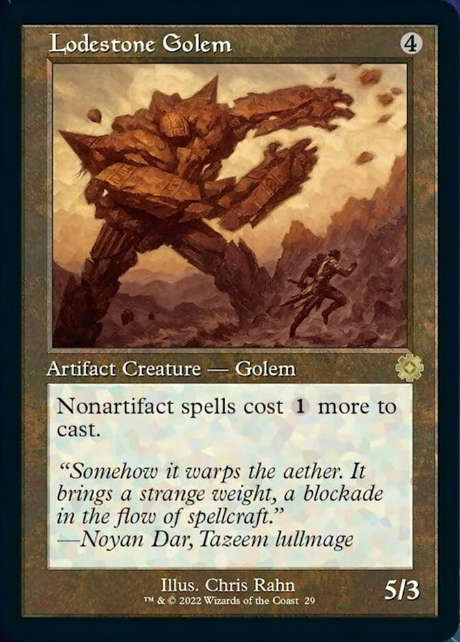 Lodestone Golem (Retro) [The Brothers' War Retro Artifacts] 