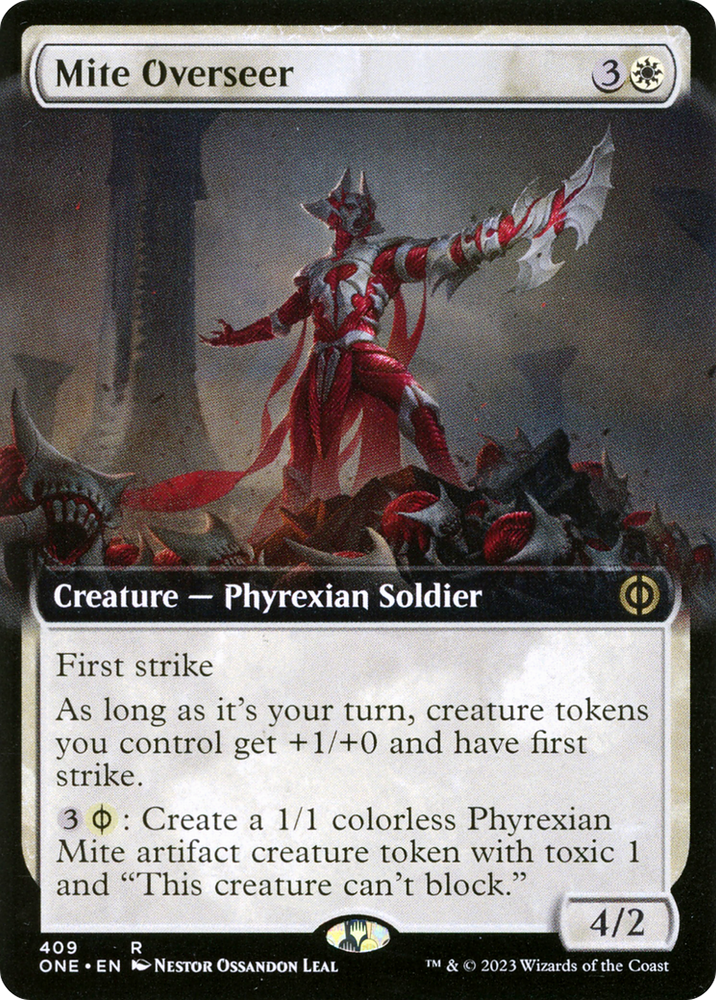 Mite Overseer (Extended Art) [Phyrexia: All Will Be One] 