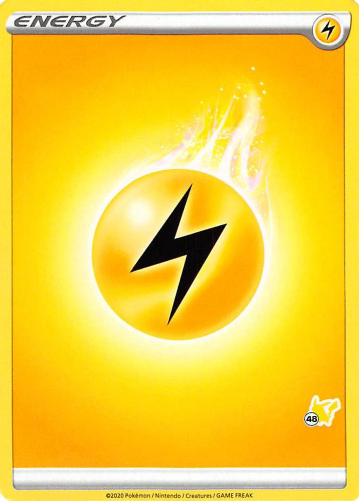 Lightning Energy (Pikachu Stamp #48) [Battle Academy 2022] 