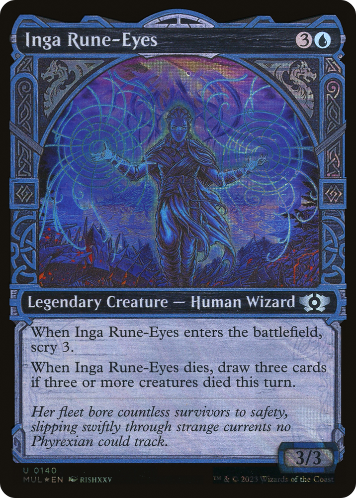 Inga Rune-Eyes (Halo Foil) [Multiverse Legends] 